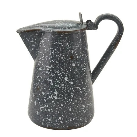 ENAMEL PITCHER SPECKLE BLK
