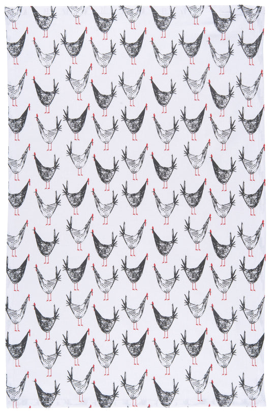 CHICKEN SCRATCH DISHTOWEL