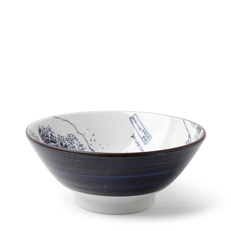 THE GREAT WAVE NOODLE BOWL 8-1/4"
