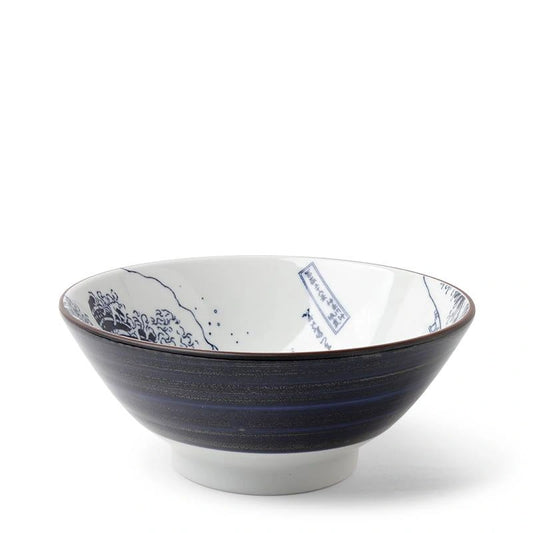 THE GREAT WAVE NOODLE BOWL 8-1/4"