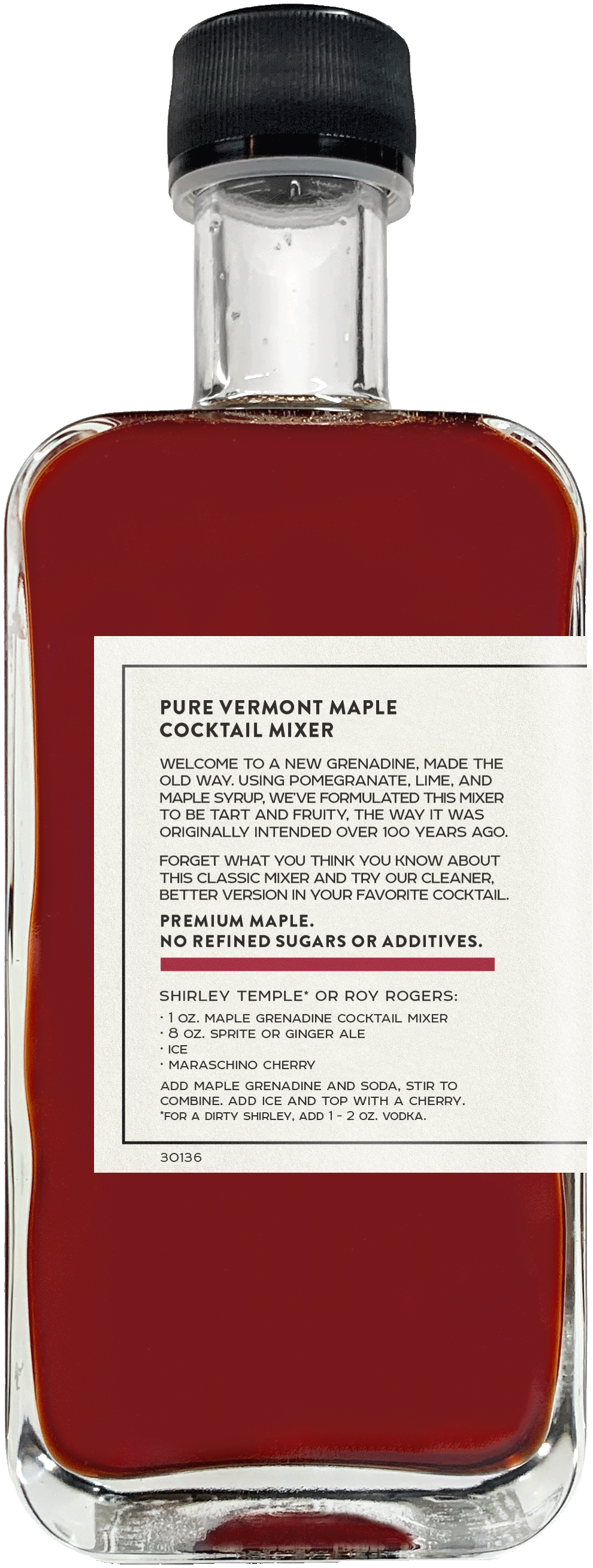 Maple Grenadine Cocktail  Mixer 250ml