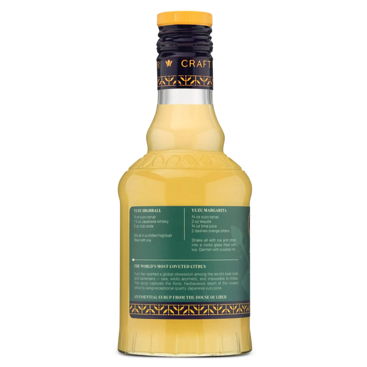 Japanese Yuzu Syrup: 750 mL