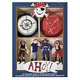 PIRATE CUPCAKE KIT 24PK