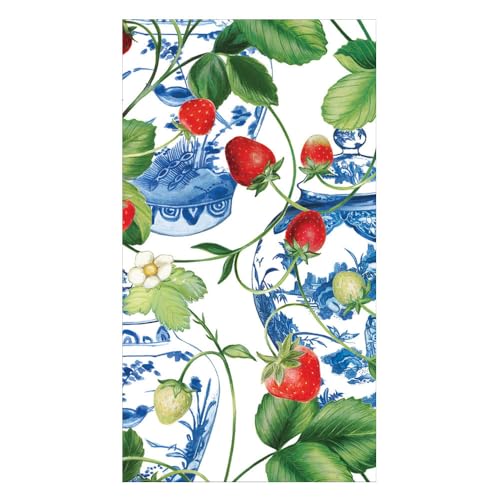 GUEST NAPKINS STRAWBERRIES AND CREAM