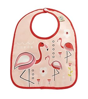 BABY BIB SET/2 FLAMINGO