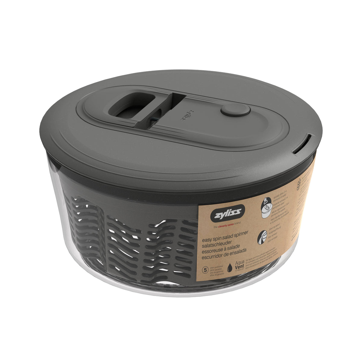 Zyliss Classic Easy Spin 3 Salad Spinner Small