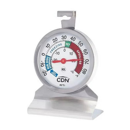 FRIDGE/FREEZER DIAL THERMOMETER – Vermont Kitchen Supply