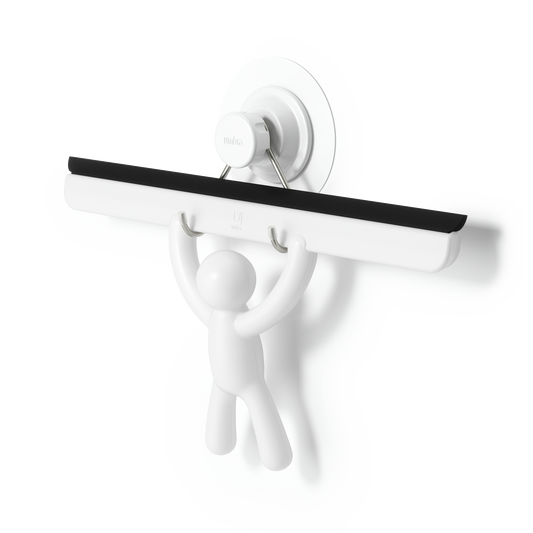 BUDDY ADHESIVE SQUEEGEE: WHITE