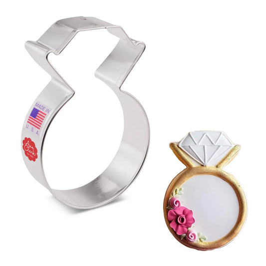 DIAMOND RING COOKIE CUTTER