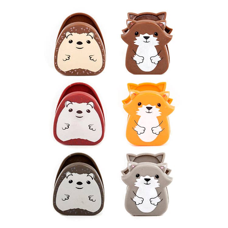 WOODLAND BAG CLIPS SET OF 6