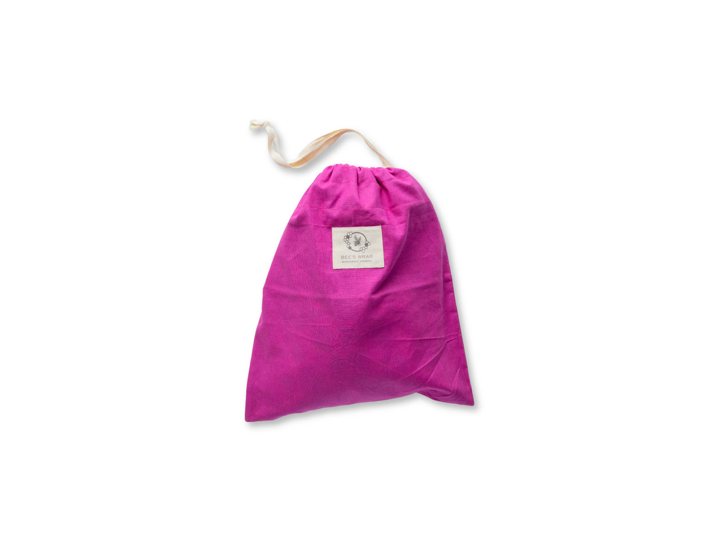 Bees Wrap Aritsan Bread Bag - Magenta