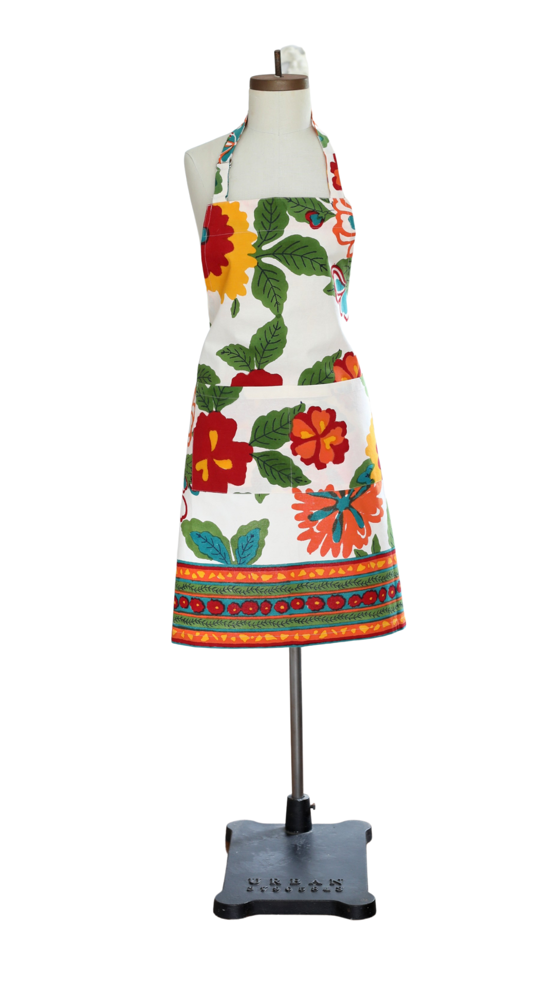 APRON FLOWER POWER