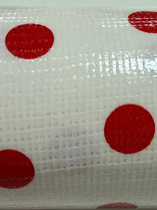 Polka Dot Oilcloth 2 Yards