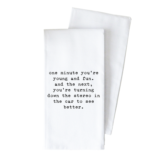 Stereo Tea Towel