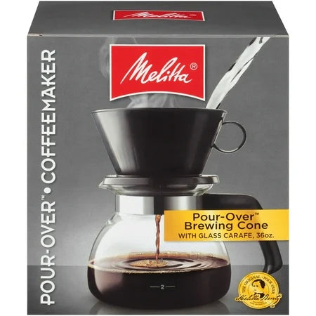 MELITTA POUR OVER 6 CUP CONE COFFEE MAKER