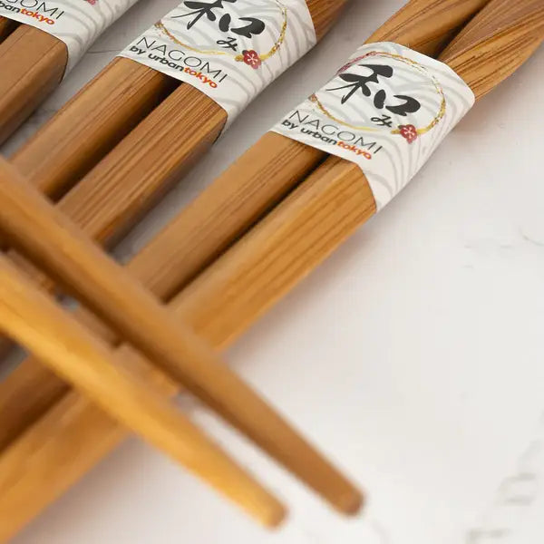 5 Piece Chopsticks Set Spiral