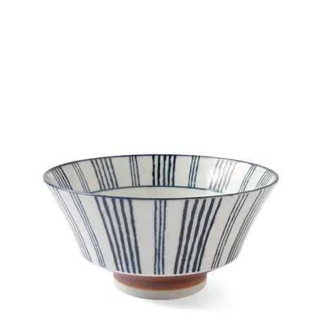 SHIMAMON BLUE/WHITE BOWL 7"