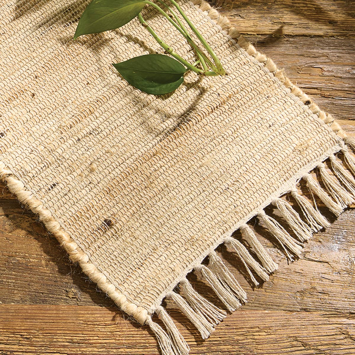 Wheat Fields Jute Runner 54"L