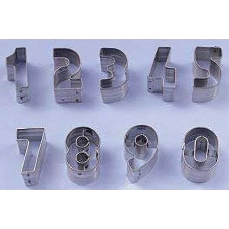 NUMBERS CUTTER SET
