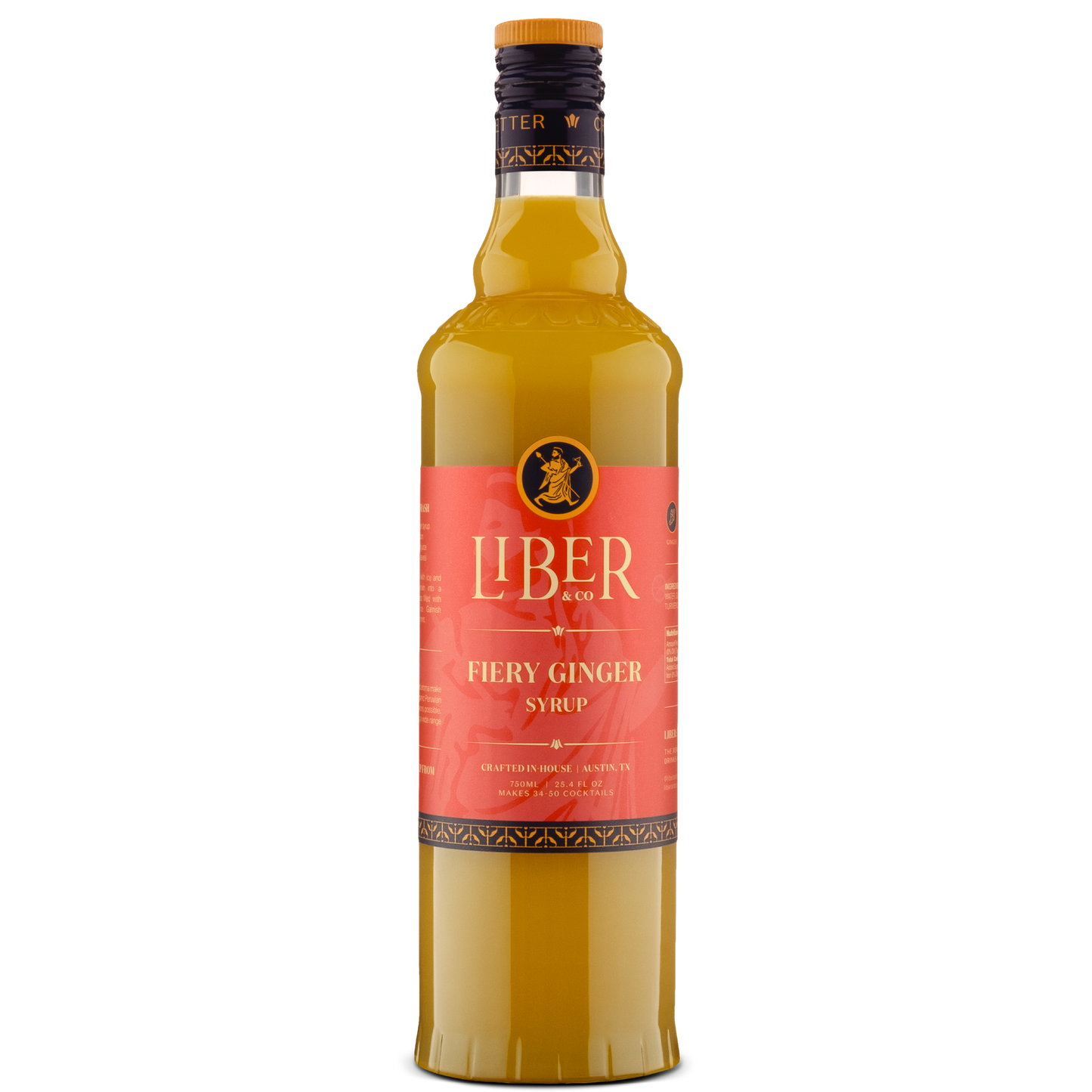 FIERY GINGER SYRUP 375ML