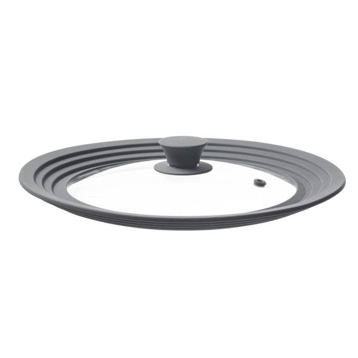 UNIVERSAL POT LID AND MICROWAVE COOKING COVER