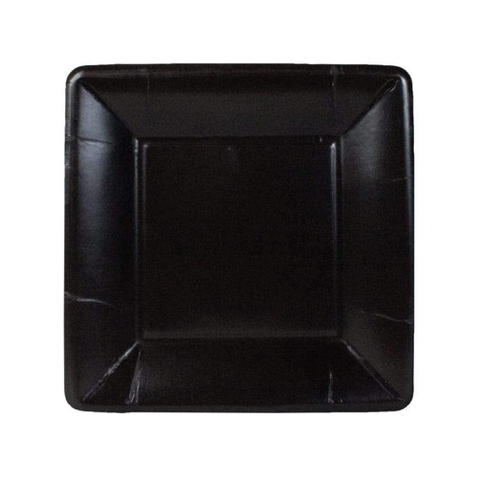 DESSERT PAPER PLATE BLACK