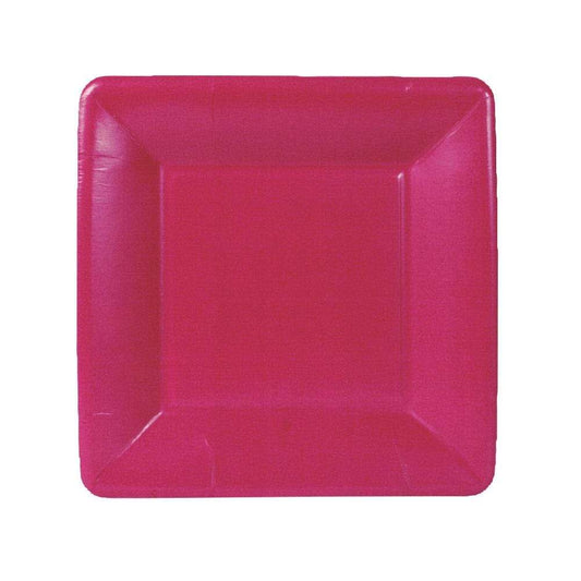 DESSERT PAPER PLATE ROSE