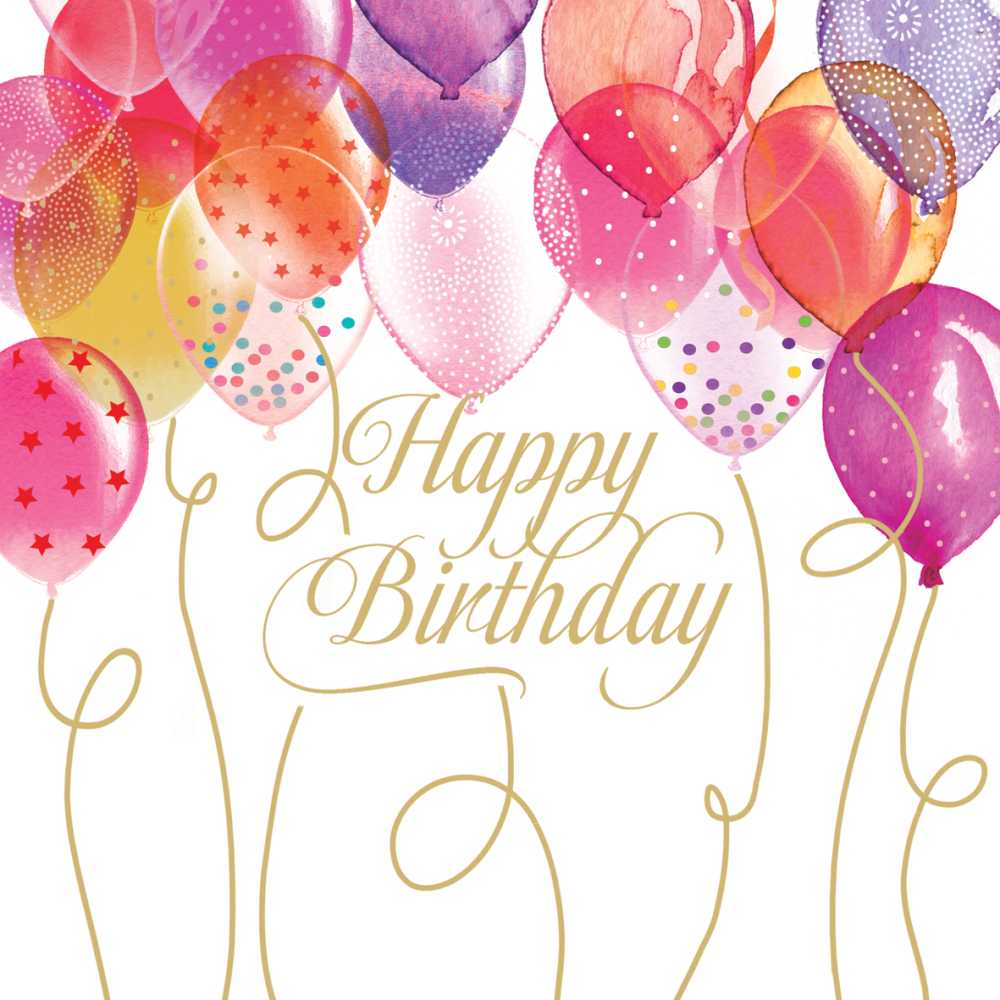 BIRTHDAY BALLOONS