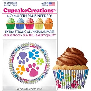 STANDARD CUPCAKE PAW PRINT
