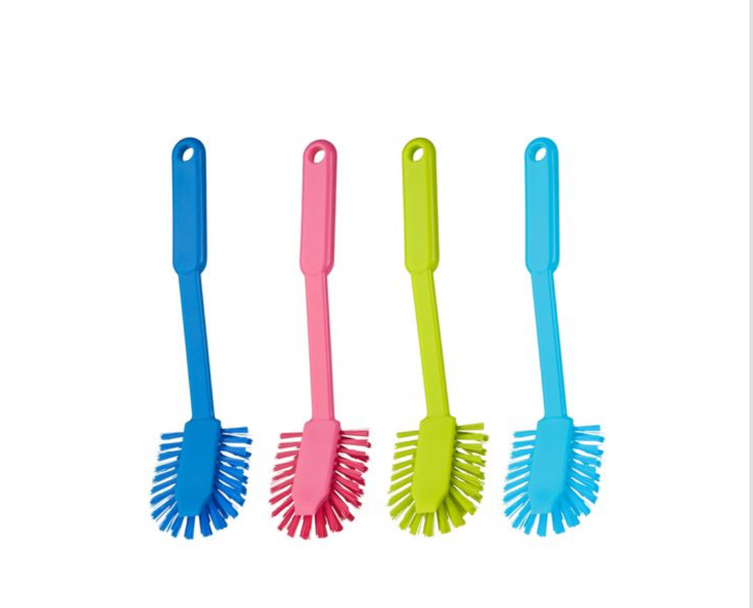 OVAL DISH BRUSH ASST. COLORS (SOLD SERPARATELY)