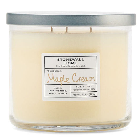 MAPLE CREAM CANDLE 15 OZ