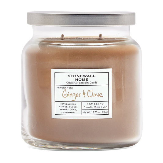 GINGER & CLOVE CANDLE 13.75OZ