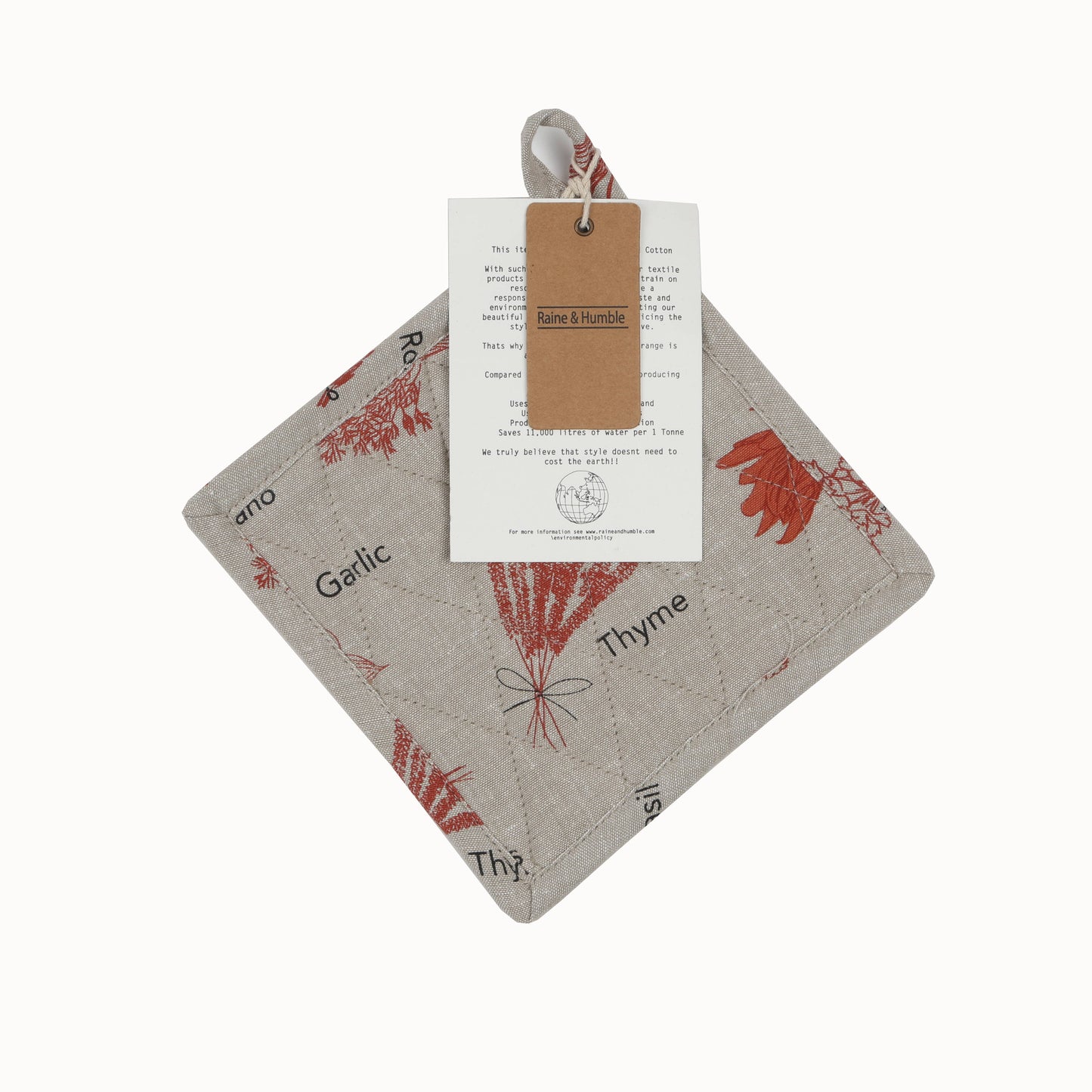 POT HOLDER / TRIVET HERBS CINNAMON