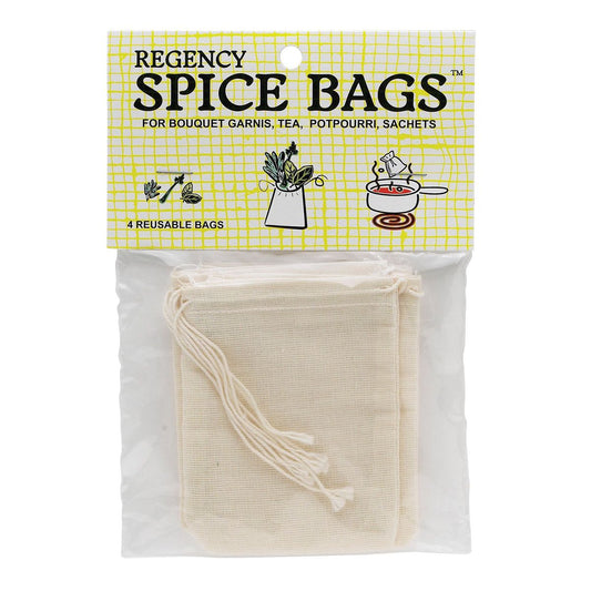 REUSABLE SPICE BAGS SET/4