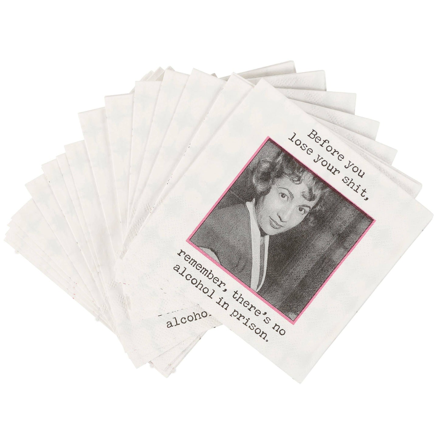 No Alcohol In Prison Beverage Napkin