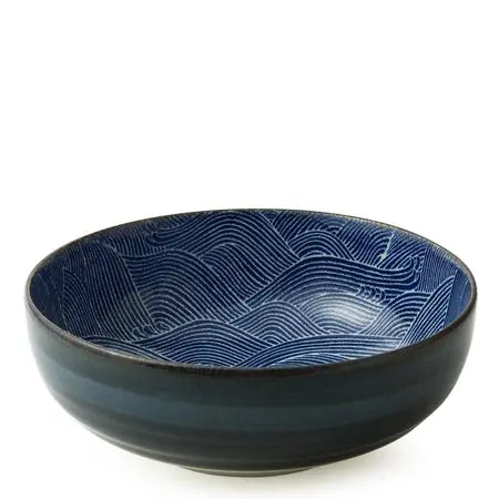 ARANAMI  WAVE SERVING BOWL  8.5"