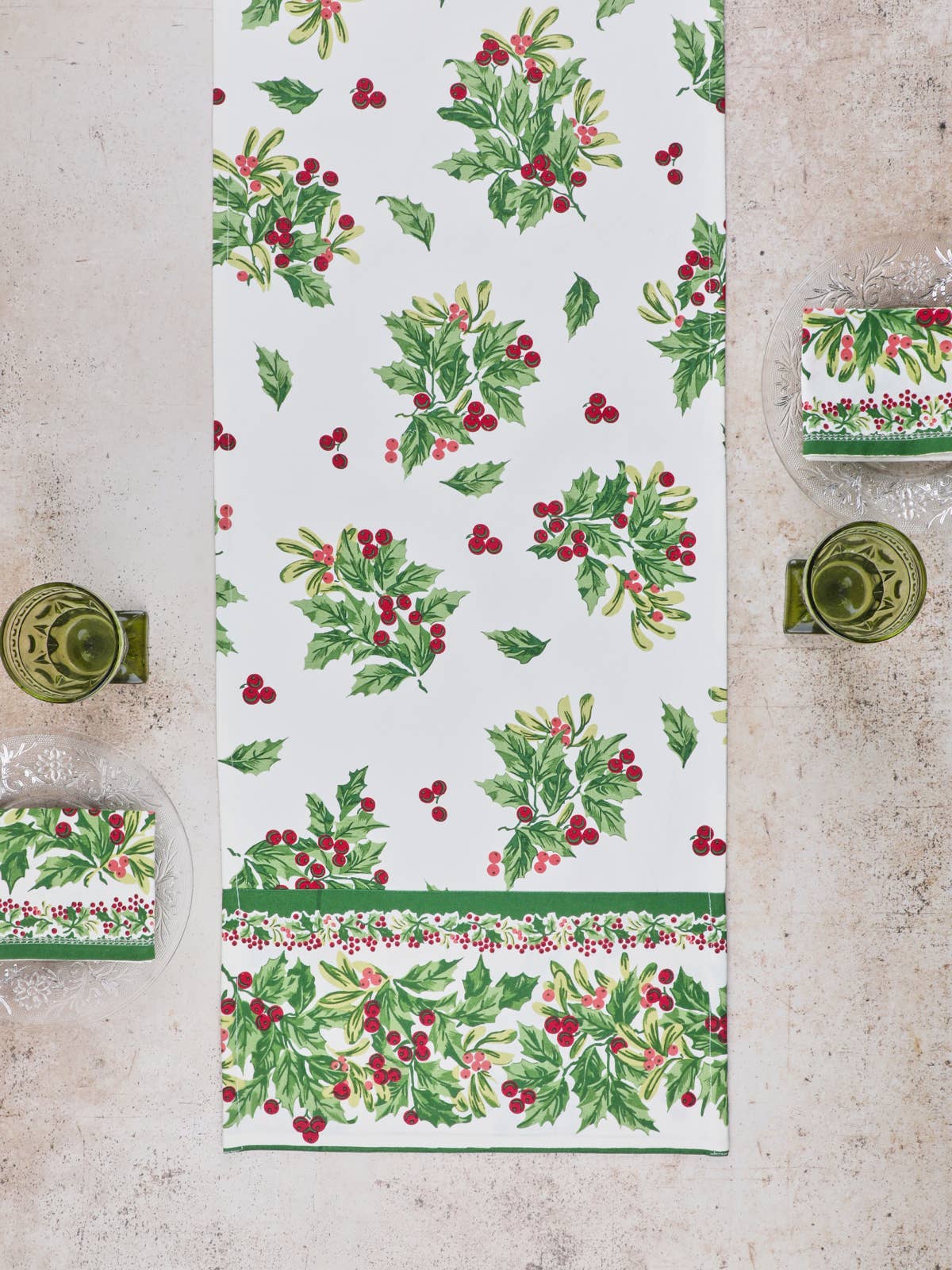 SNOWBERRY RUNNER=ECRU