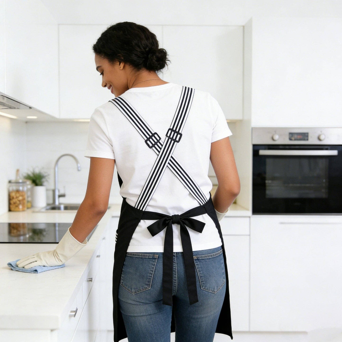 CROSSBACK APRON