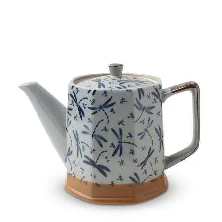 BLUE DRAGONFLY 16 OZ. TEAPOT