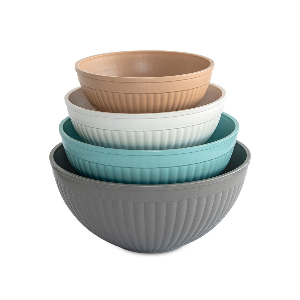 MICROWARE COVERED BOWL SET 6 PC