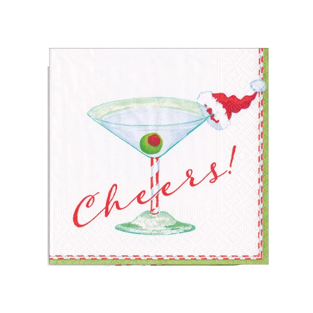CHRISTMAS CHEERS COCKTAIL NAPKINS