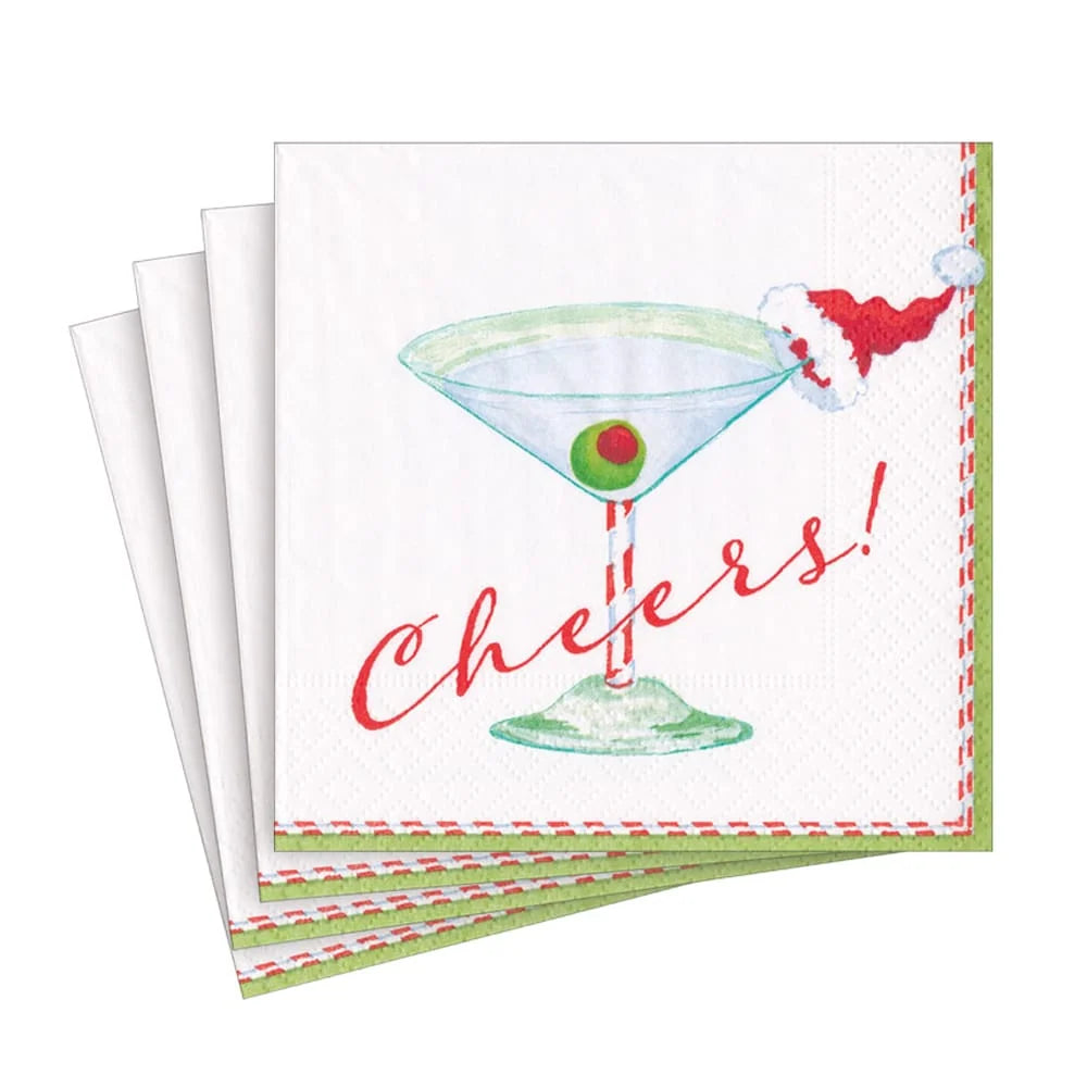 CHRISTMAS CHEERS COCKTAIL NAPKINS