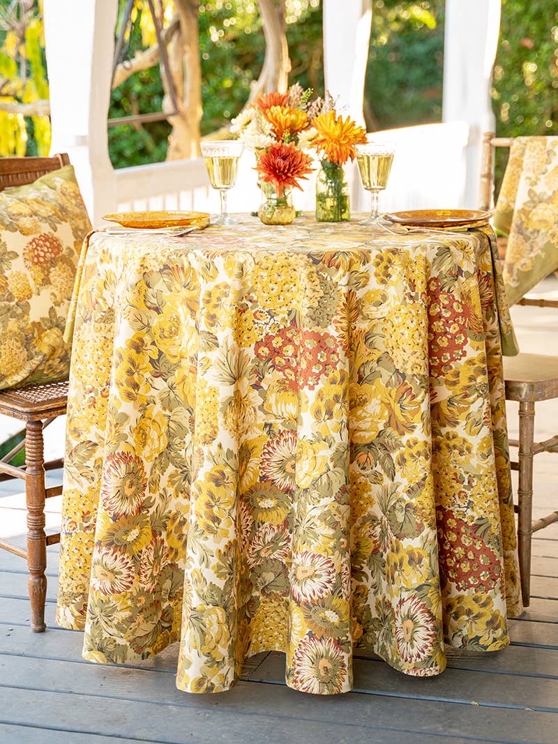 Autumn Gathering Round Cloth - Harvest: 70 Inch Round