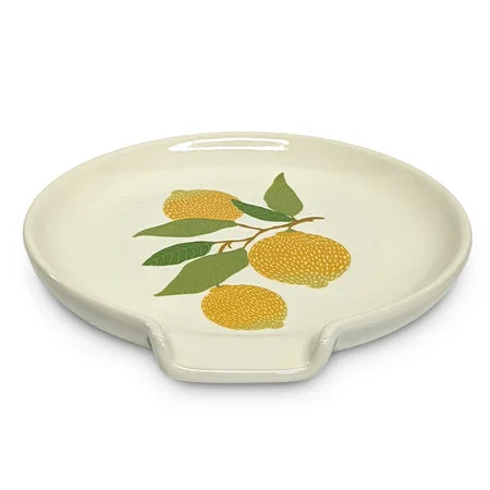 SPOON REST PRINT LEMONS