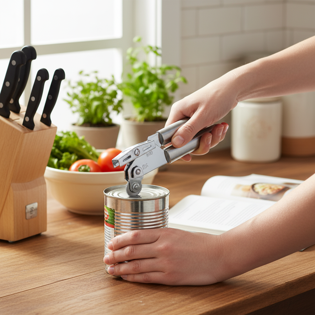 Artika Metal Chromed Can Opener