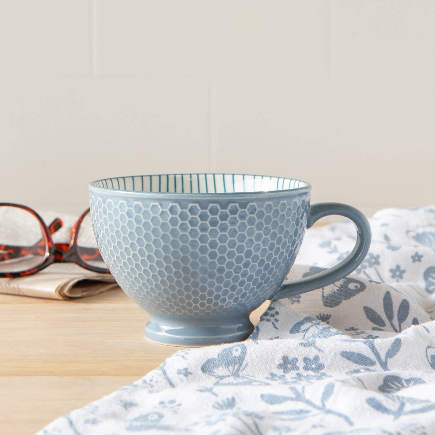 SLATE BLUR LATTE MUG