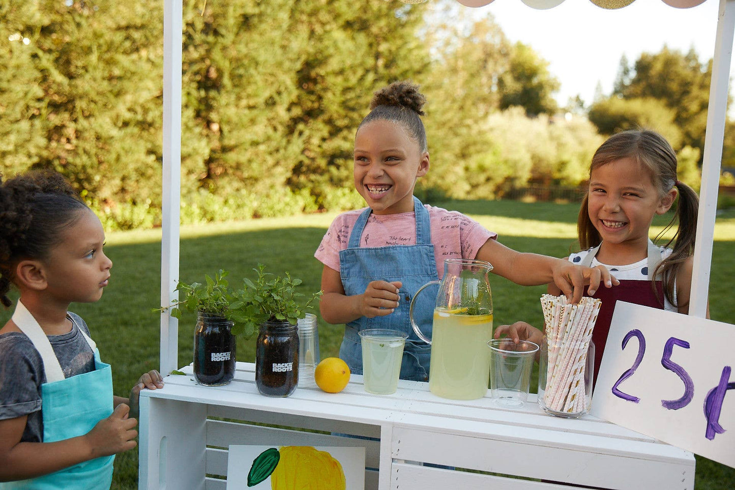 Ayesha Curry - Kid's Denim Chef's Apron: Denim