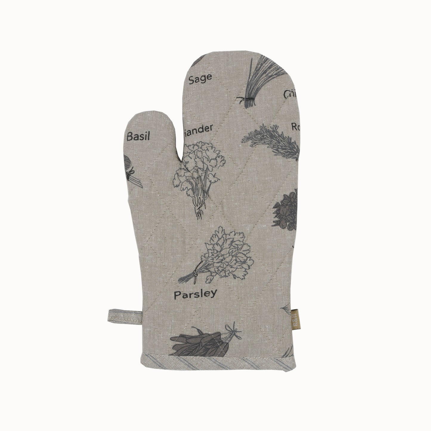 OVEN GLOVE HERBS CHARCOAL