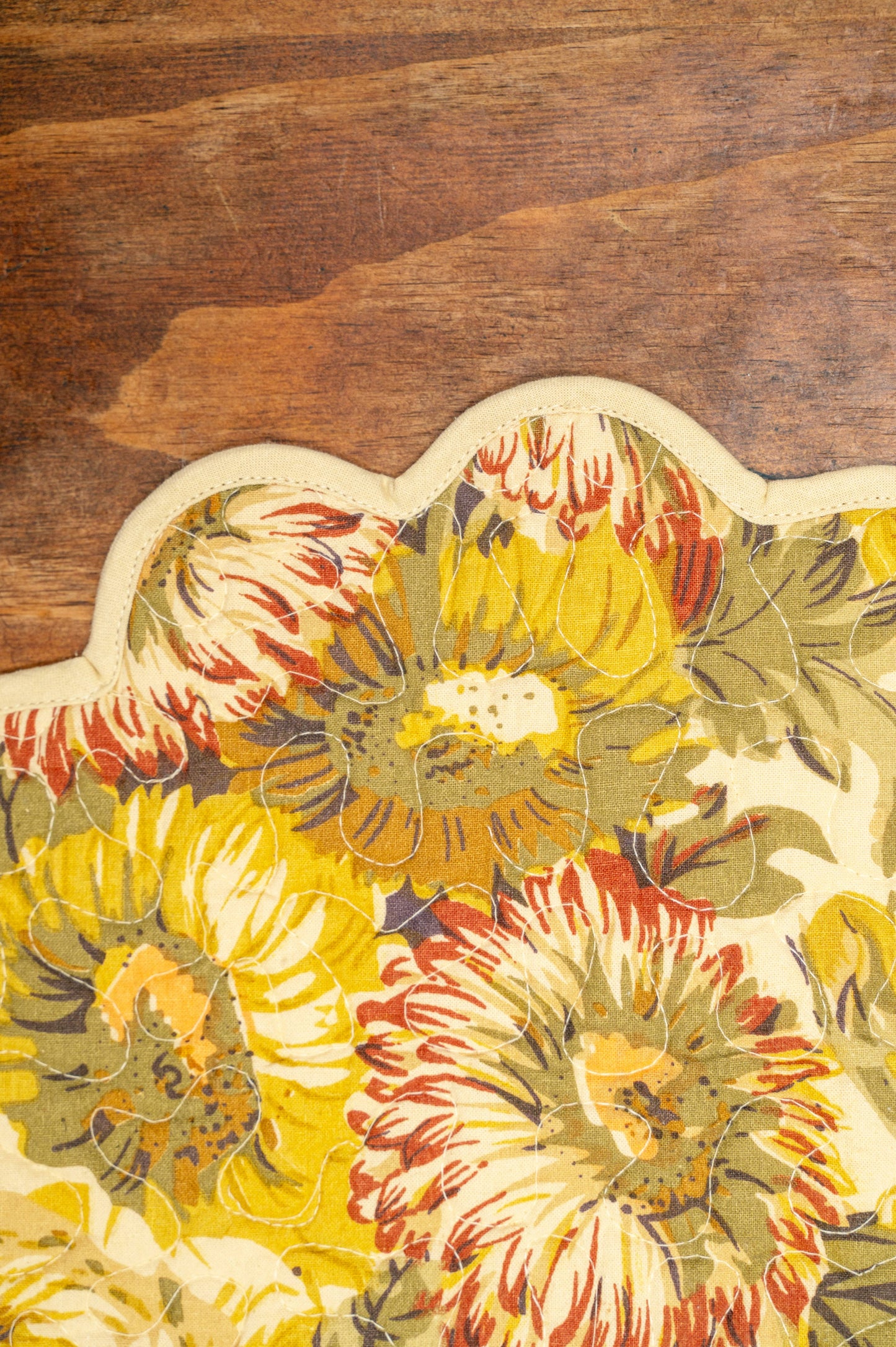 Autumn Gathering Quilted Placemat-Harvest