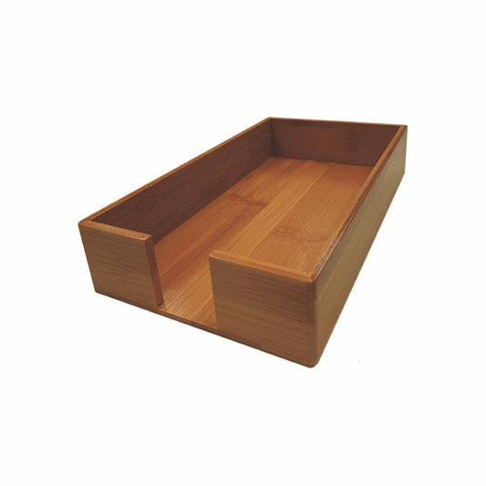 BAMBOO WOOD GUEST TOWEL HOLDER